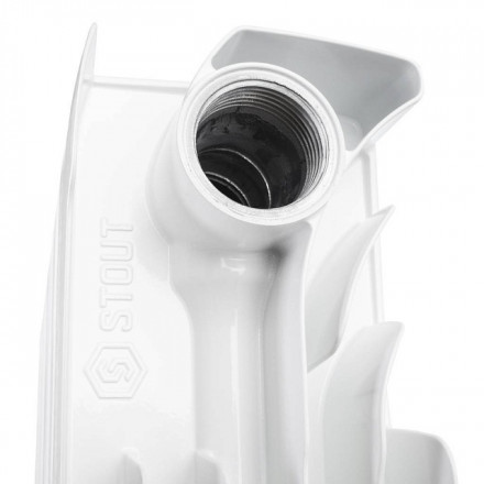 Биметаллический радиатор STOUT Space 500 10 секции боковое подключение SRB-0310-050010